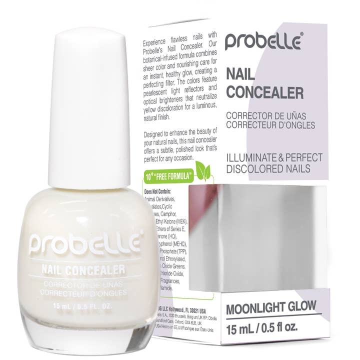 Probelle - Venta al por mayor Esmaltes de uñas - Esmalte transparente iluminador para uñas descoloridas