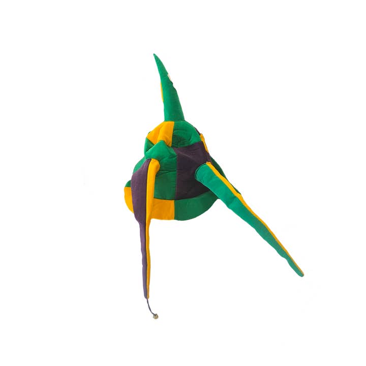 Mardi Gras Creations - Wholesale Party Hat/Crown - Purple, Green, and Gold Jester Hat
