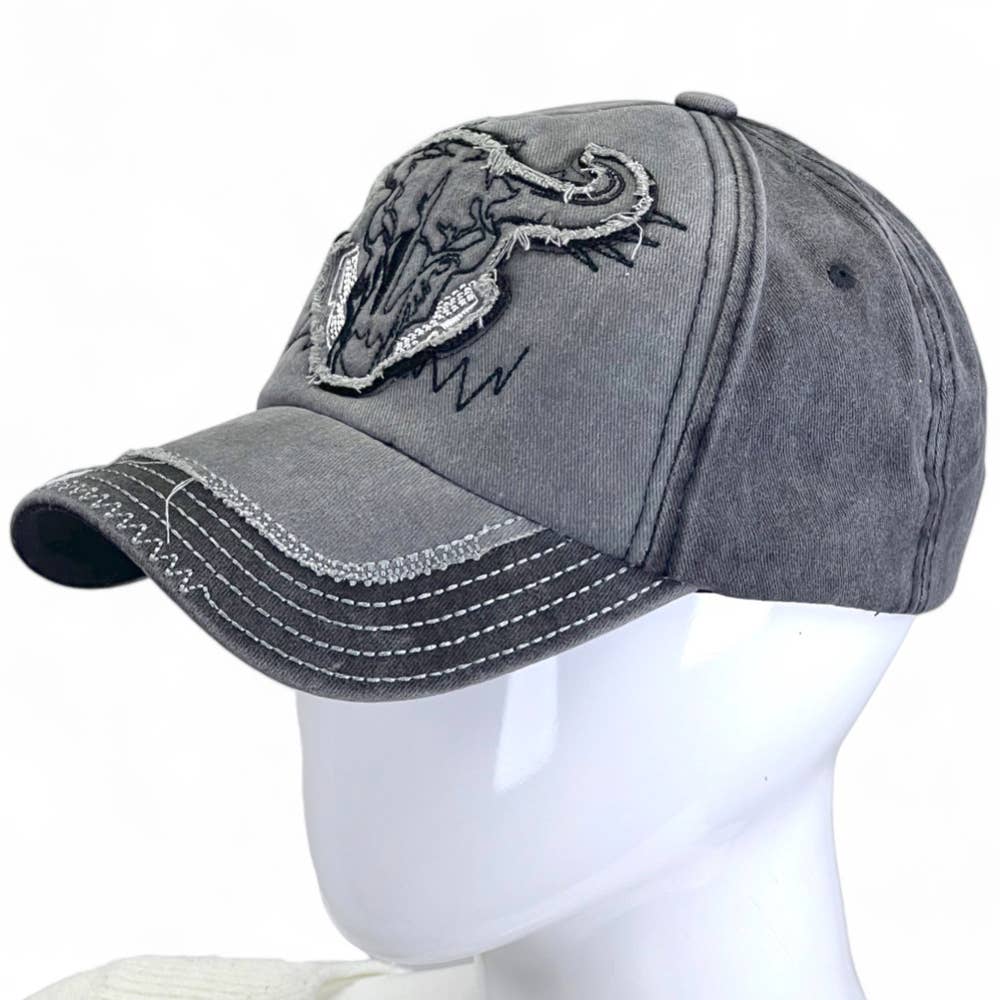 GREY VIA FIORE - CAP - HAT - BASEBALL - SNAPBACK - TRUCKER - #37 for wholesale on Faire1