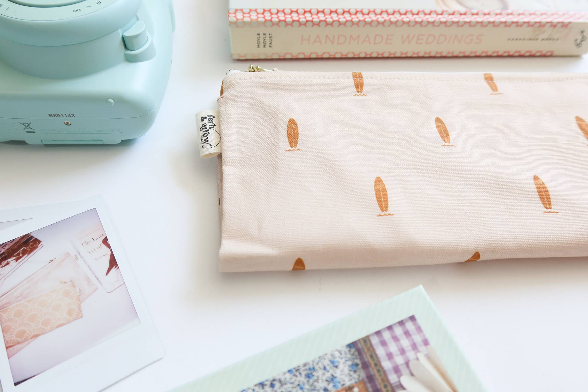 Fern & Arrow – wholesale Wet bag – Child & baby – Water Resistant PUL Wet / Dry Bag - Surfs Up