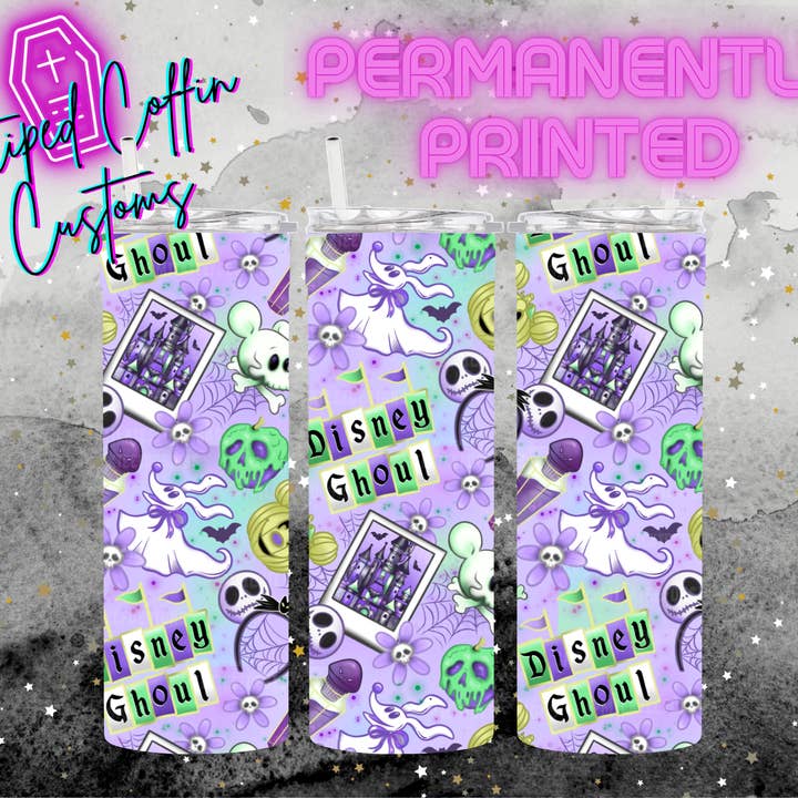 Muse Ghoul Tumbler for engroshandel hos Striped Coffin Customs