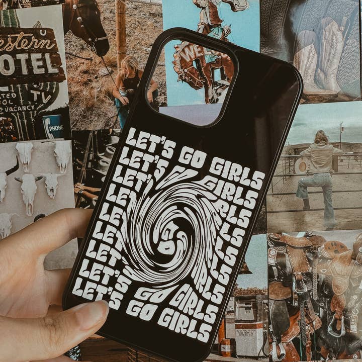 LETS GO GIRLS IPHONE CASE for wholesale by Western Babes Boutique LLC