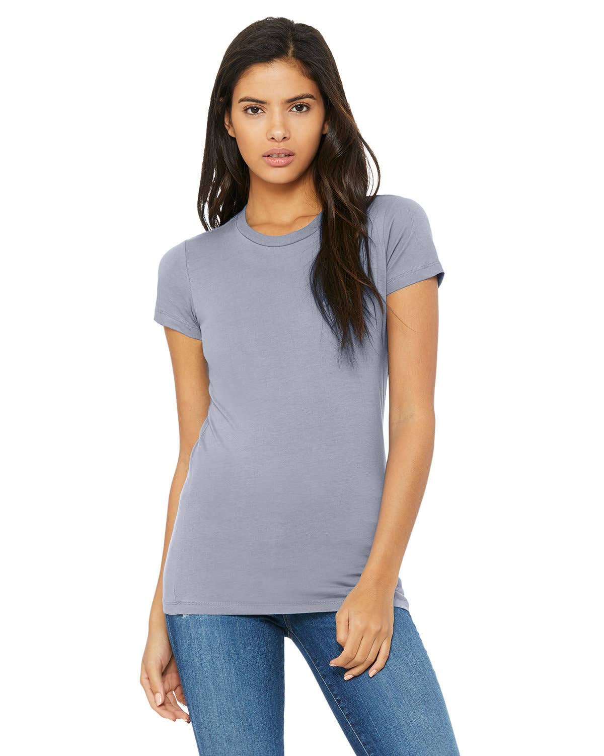 Total Apparel - Wholesale T-Shirt - Women's - Bella + Canvas 6004 - Ladies' Slim Fit T-Shirt6
