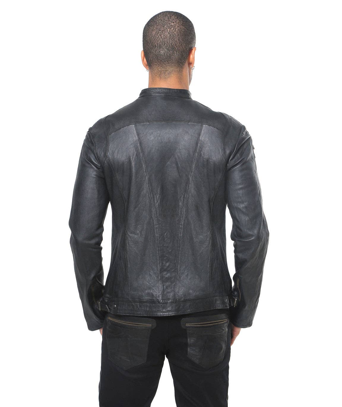 Jan Hilmer + Sparrow - Wholesale Leather Jacket - Men's - tracer jacket - men's leather jacket2