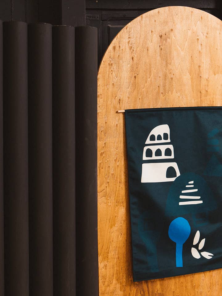 Tenda Babylone Blue Tour per la vendita all'ingrosso da parte di OBJECTION