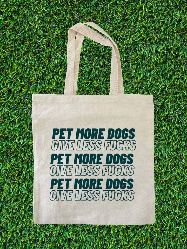 Bolsa de mano Pet More Dogs Give Less Fucks para venta al por mayor de BARK JAX