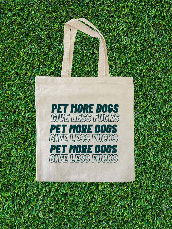 Bolsa de mano Pet More Dogs Give Less Fucks para venta al por mayor de BARK JAX