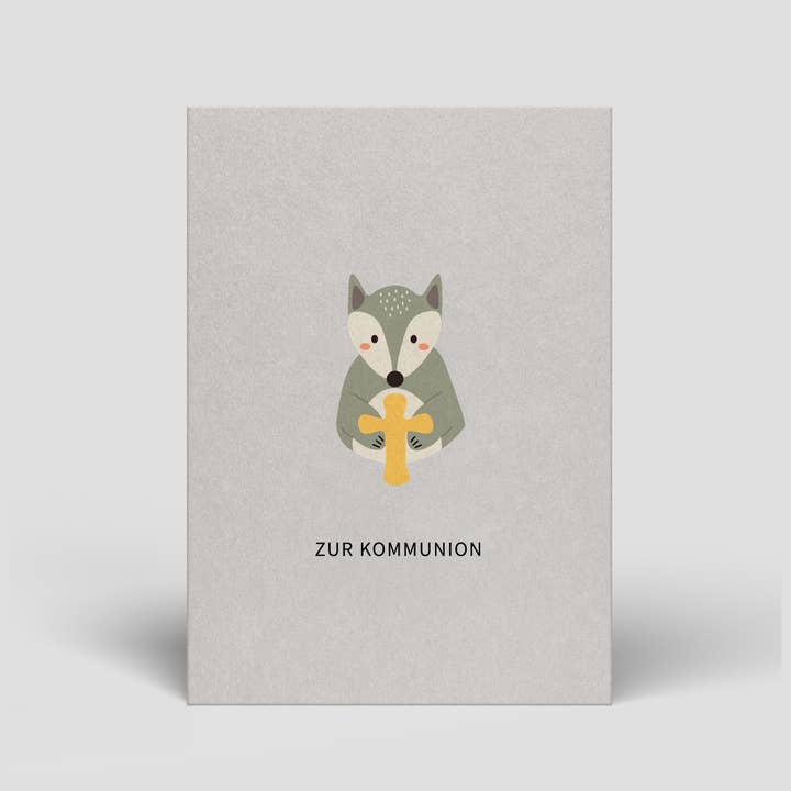 Postkarte - Kommunion - Nr. 319 für den Großhandel von Naturbedacht