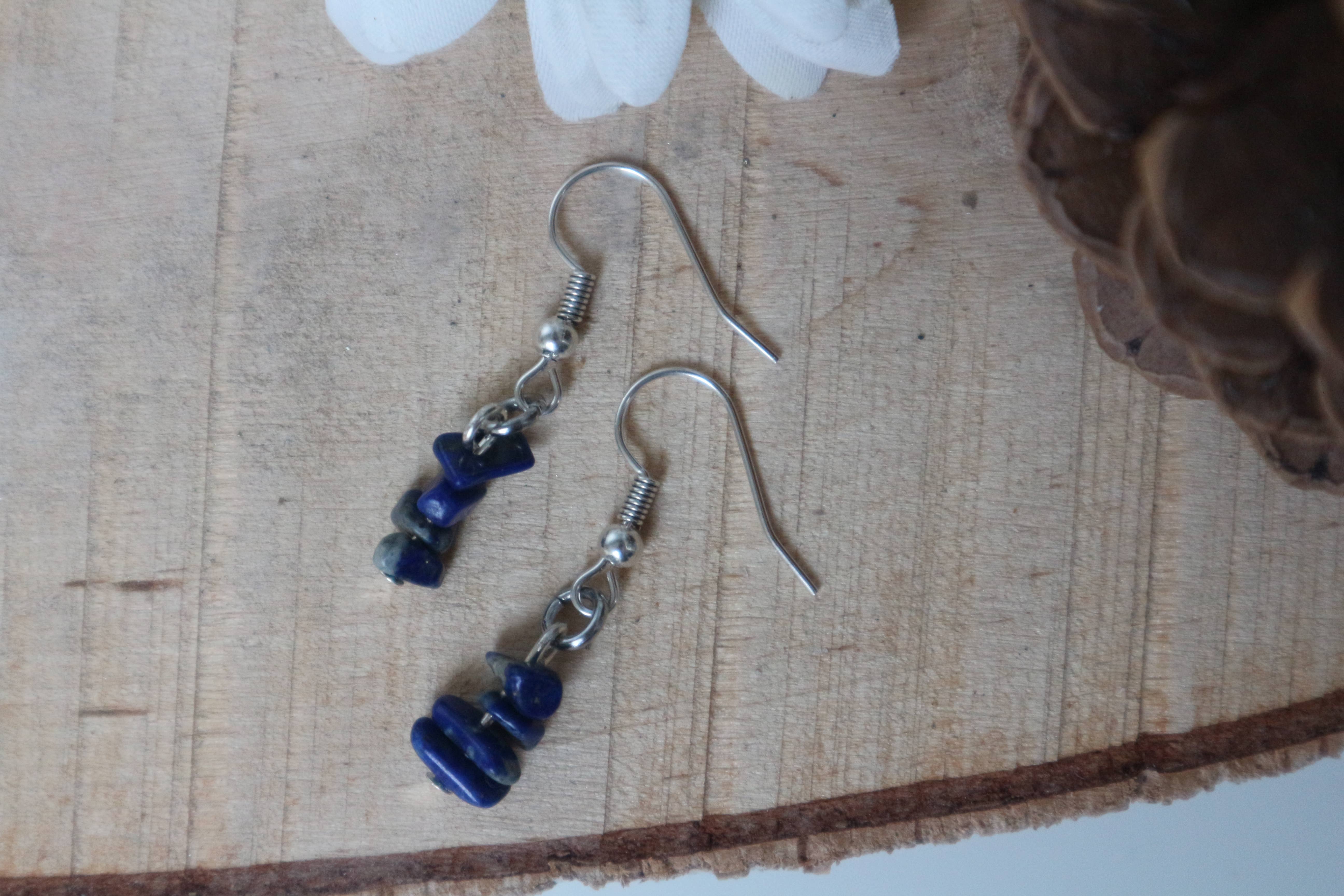 OnlineMineralen.nl - Vendita all'ingrosso Orecchini pendenti - Orecchini con pietre preziose - NaturalBlooming6