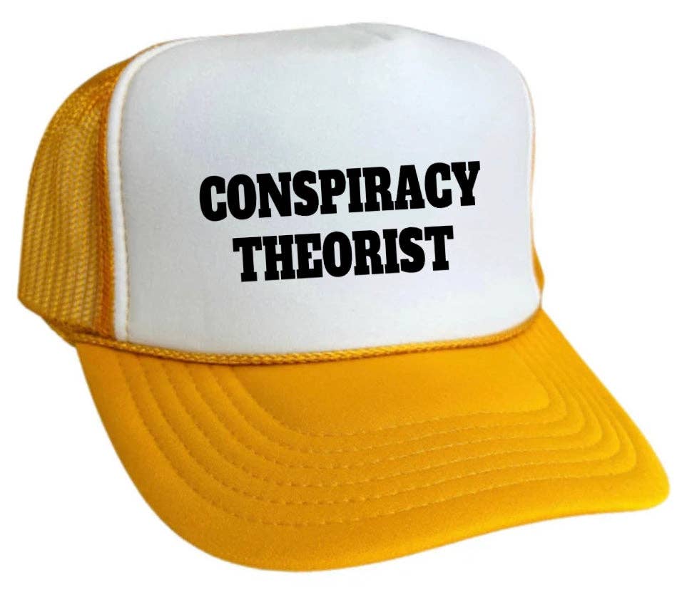 Inappropriate Trucker Hats - Wholesale Trucker Hat - Women's - Conspiracy Theorist Trucker Hat6