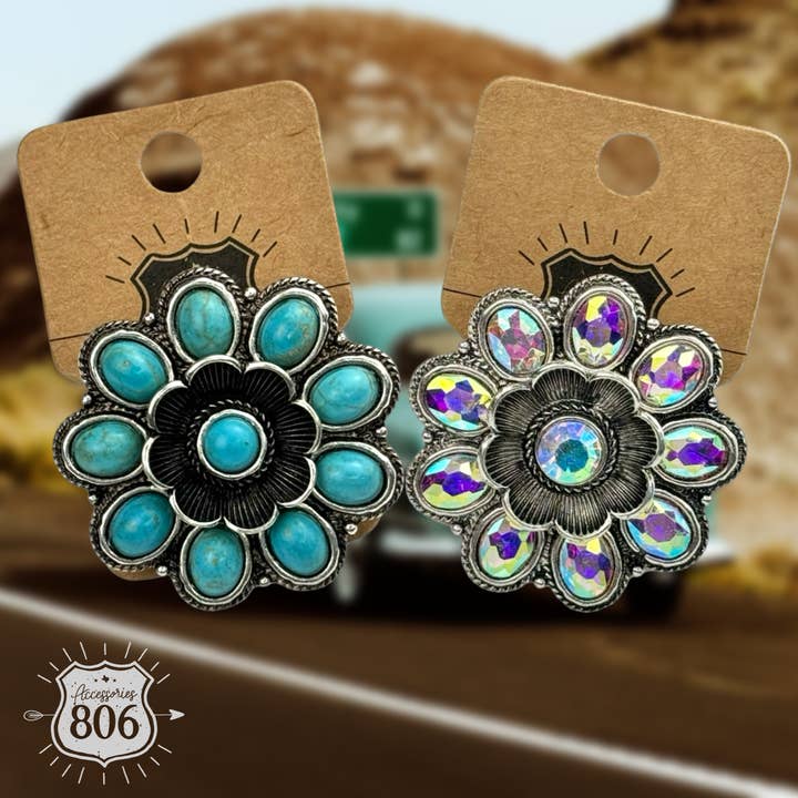 Bague en forme de fleur occidentale pour la vente par Pink Panache Brands