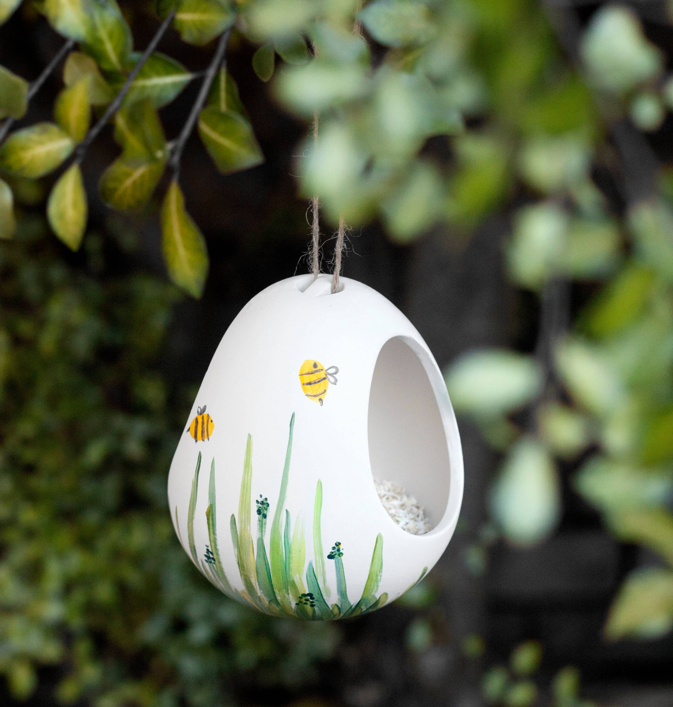 The Crafty Hen – wholesale DIY craft kit – Ceramic Bird Feeder Kit1