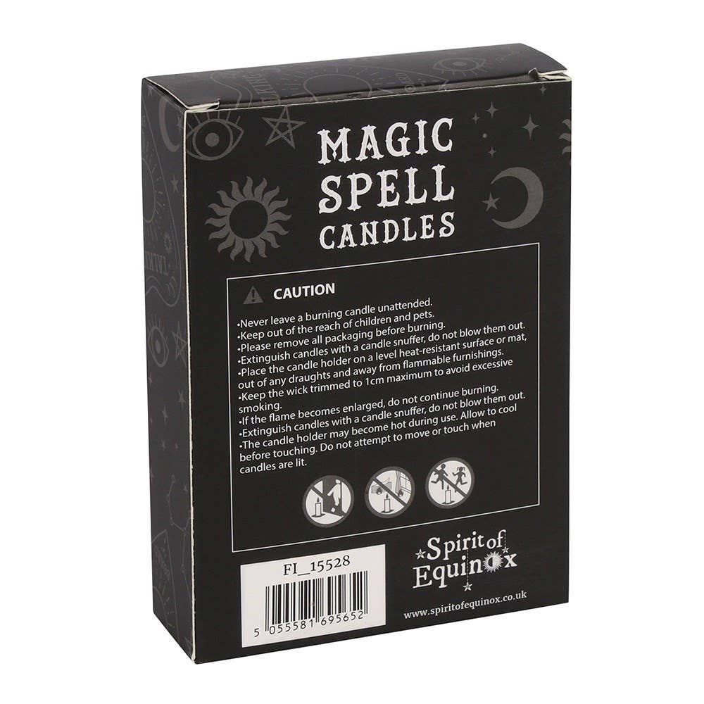 Something Different Wholesale – wholesale Tapered candle/candlestick – Set of 12 Yellow 'Success' Magic Spell Candles2
