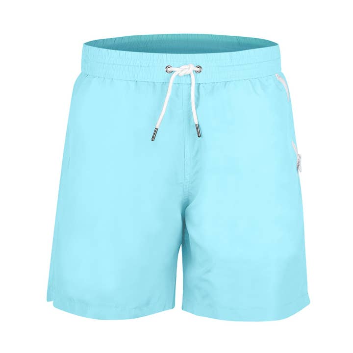 PANTALONES CORTOS DE NATACIÓN AZUL CLARO para venta al por mayor de ANDRREW & COLE