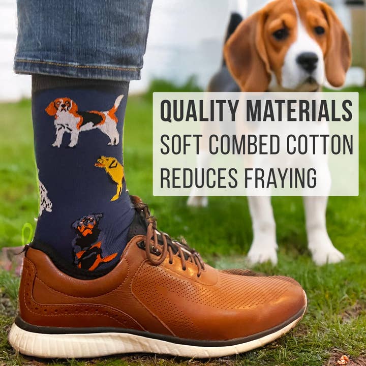 Imagery Socks - Wholesale Socks - Men's - Men's Dog Socks1
