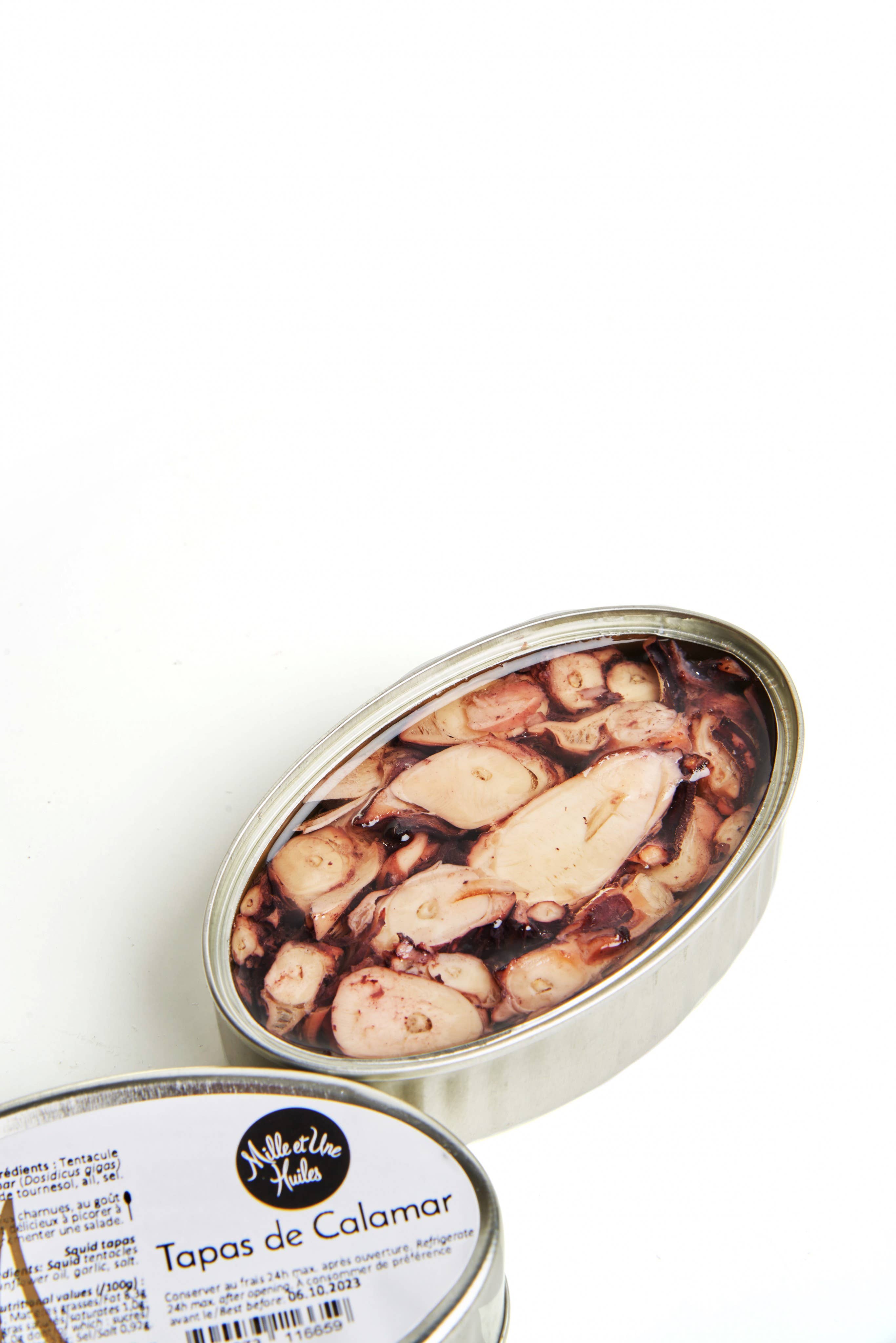 Baron & Chassaing - Wholesale Fish/Seafood - Calamari tapas - 115 g1