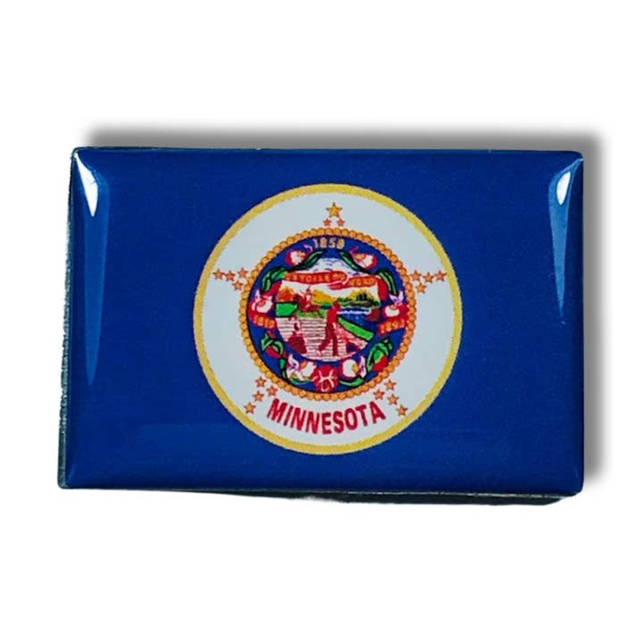 Pin - State Flag Minnesota - USA for wholesale by Worldwide Souvenirs