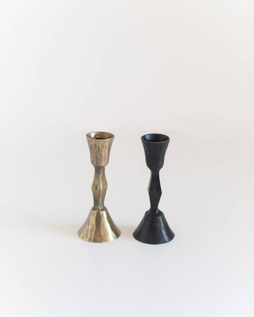 Creative Women – wholesale Candle holder – Low Diamond Hand-Forged Iron Candle Stand9