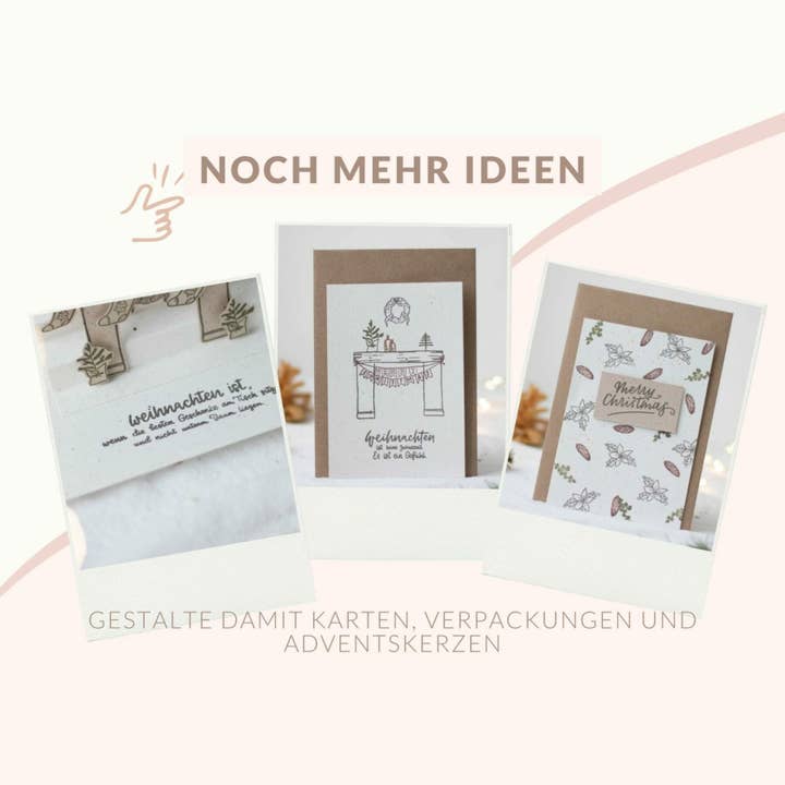 Freulebnis - eine Marke von Unsere kleine Bastelstube - Wholesale Rubber/Decorative Stamp - Freulebnis Stamp Set Enchanting Christmas4