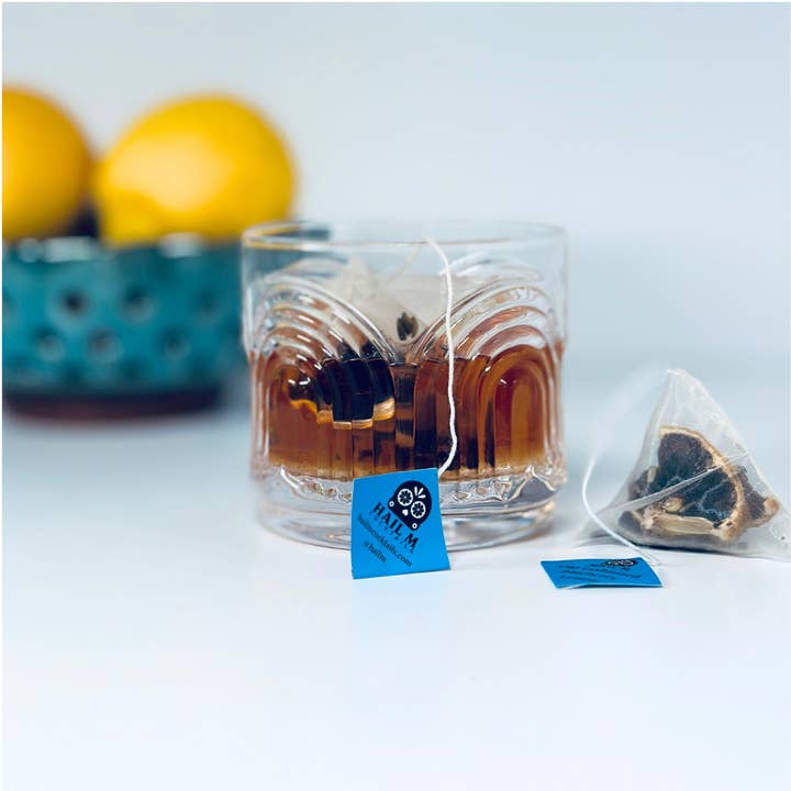 Hail M - Wholesale Cocktail Mix/Syrup - Old Fashioned Sampler Infusion Tea Bag - To Go Travel Mixer6