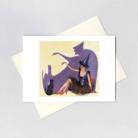 Halloween Pretty Witch - Halloween-kaart voor wholesale door Laughing Elephant