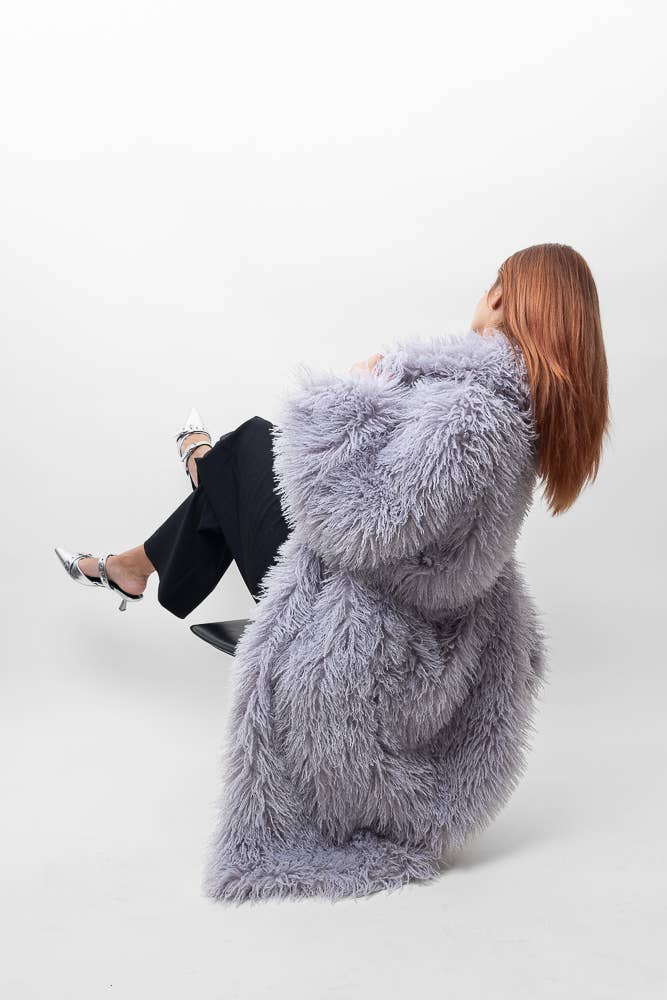 KZELL PARIS - Wholesale Faux Fur Coat - Men's - LONG FAUX FUR COAT17