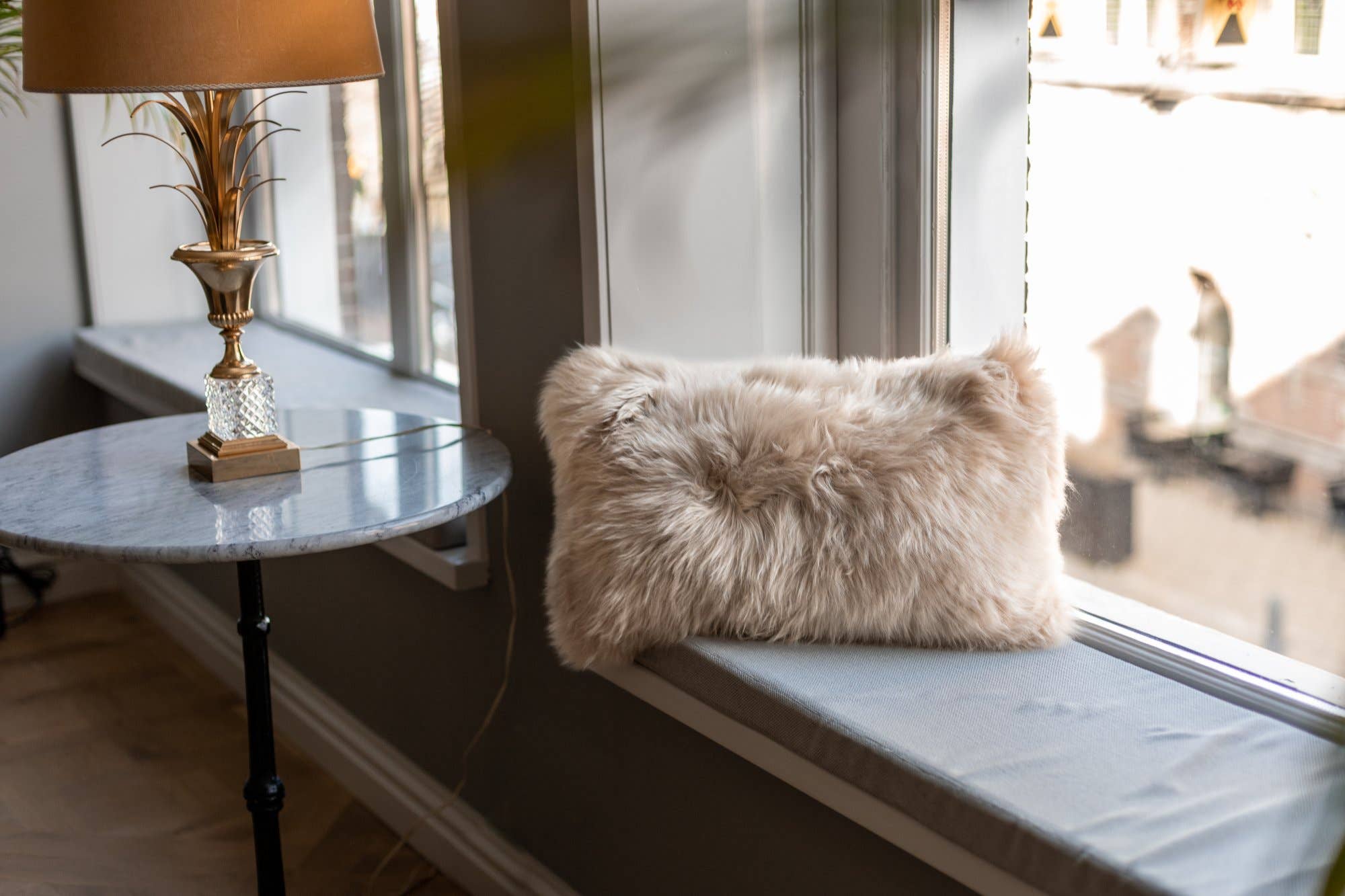 Van Buren - Wholesale Throw/Decorative Pillow - Sheepskin cushion | 2 sizes | 3 colors6