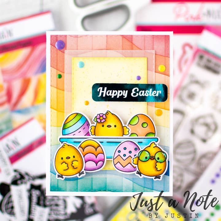 Pink and Main - Wholesale Rubber/decorative stamp - Eggstraordinary8