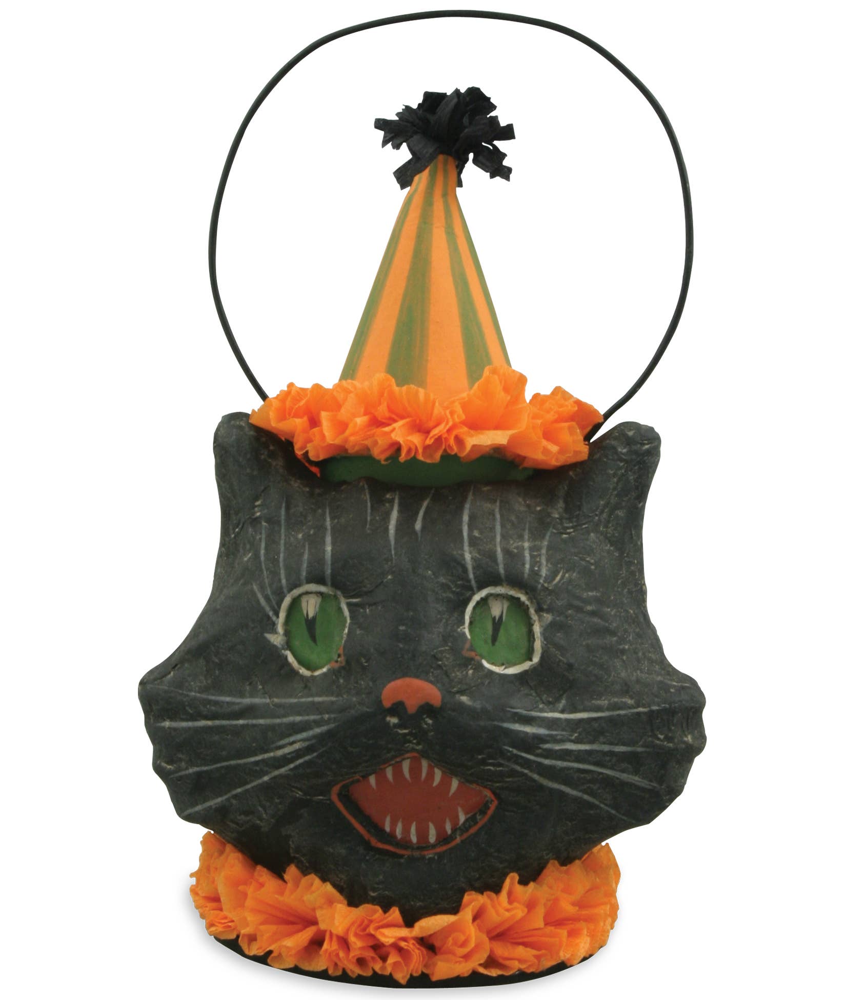 Bethany Lowe Designs - Wholesale Decorative Figurine - Sassy Cat Mini Bucket2