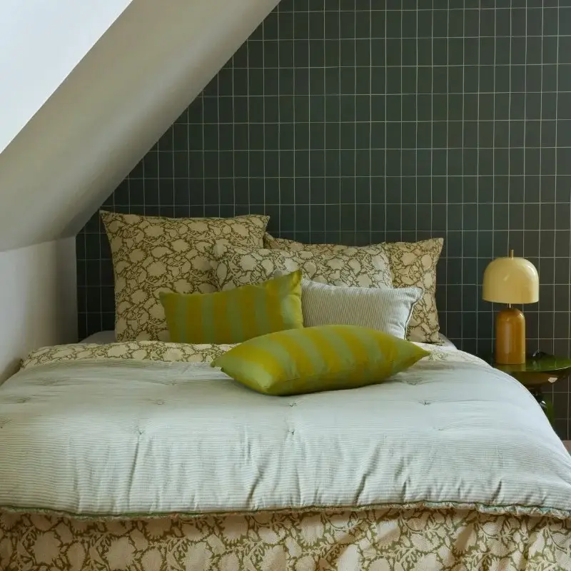 Bonheur du Jour - Wholesale Duvet Cover - Duvet cover - Chandra Khaki1