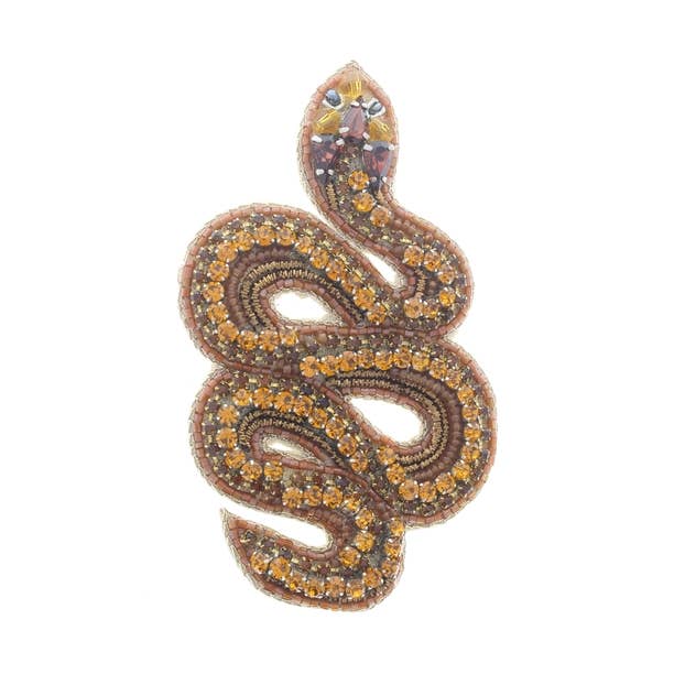 Broderiperlede hatnåle kobberslange for engroshandel hos HHH Designs