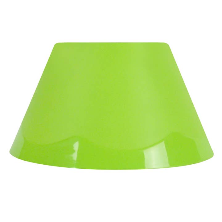 POLYCONE - Green Plastic Conical Lampshade for wholesale by Tosel Shop