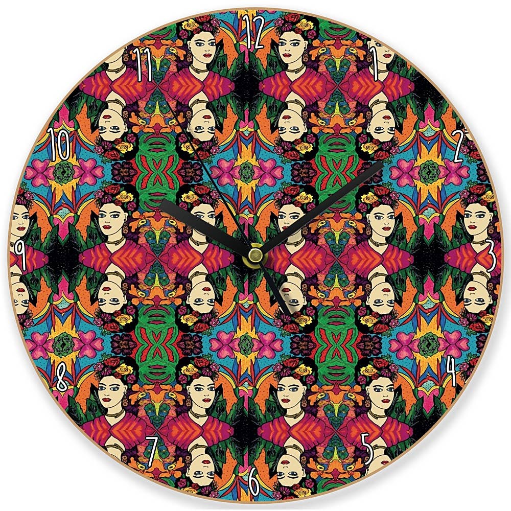 FunkyAdi - Wholesale Wall Clock - Printed Wooden Clocks4