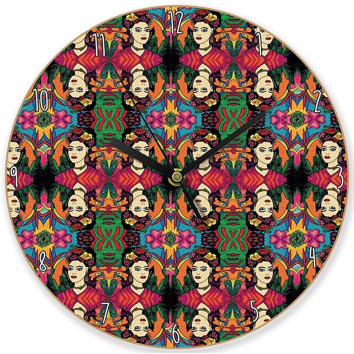 FunkyAdi - Wholesale Wall Clock - Printed Wooden Clocks4