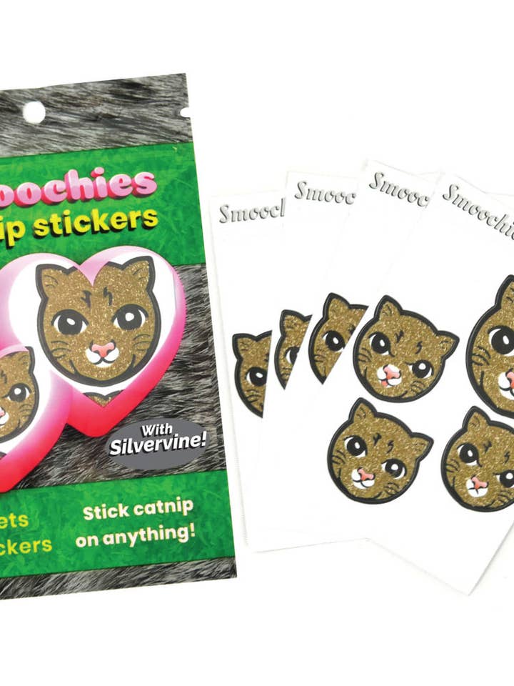 Adesivo con erba gatta per la vendita all'ingrosso da parte di Pet Smoochies