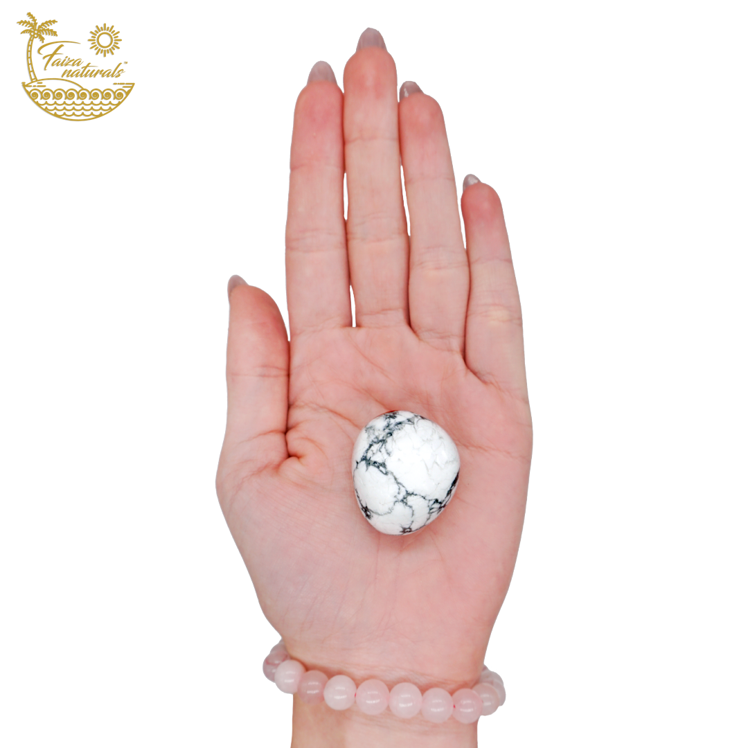 Faiza Naturals – Großhandel Spiritueller Stein/Kristall – Howlith Trommelkristalle in großen Mengen2