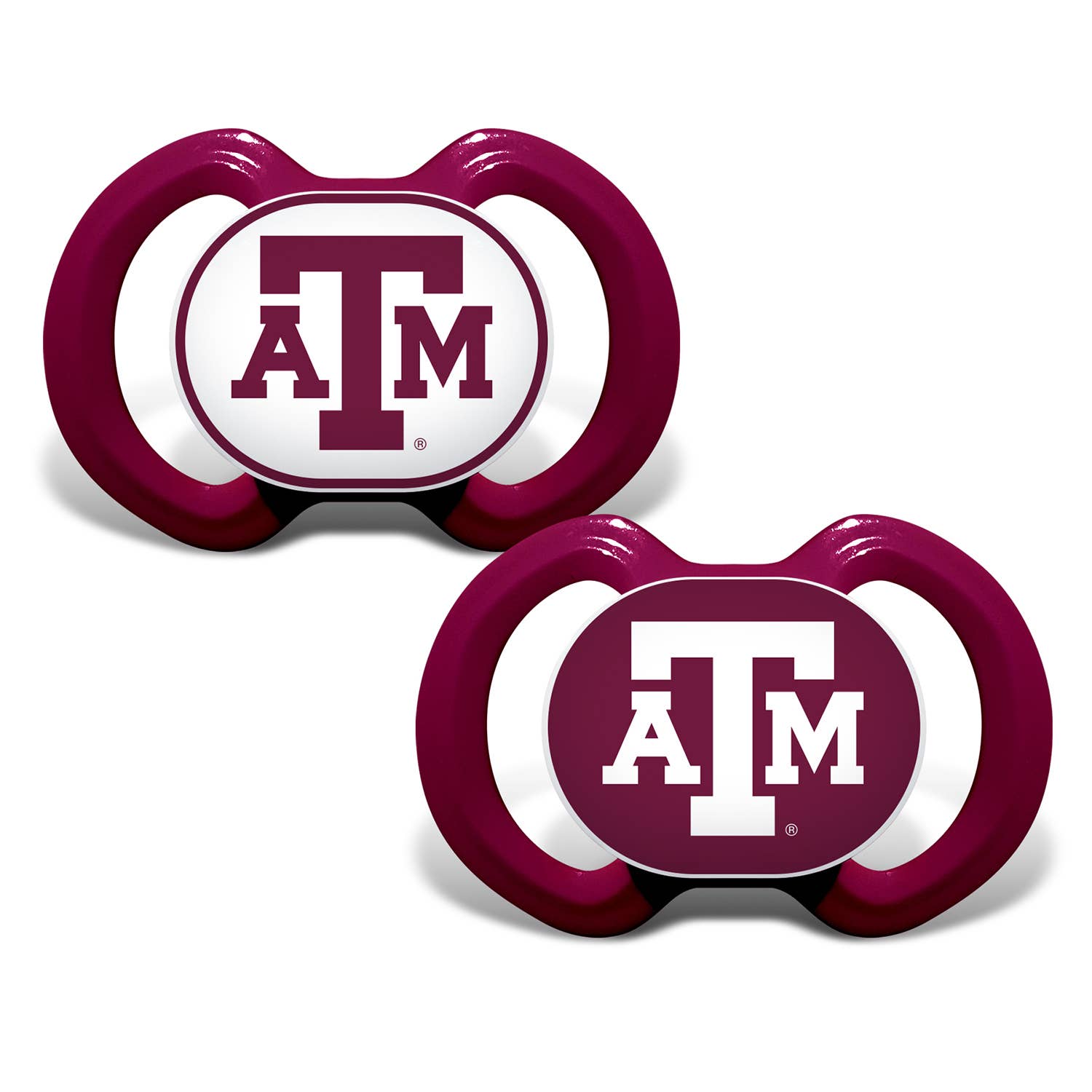 Masterpieces Puzzles - Vente Tétine – bébé - Texas A&M Aggies - Paquet de 2 sucettes0