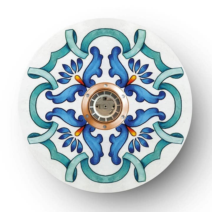 Fermaluce med mini Ellepì 'Maioliche' plade for engroshandel hos LIGHTINUP S.R.L.