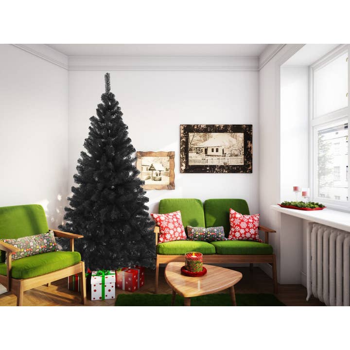 Perfect Holiday - Wholesale Artificial Christmas tree - Black PVC Christmas Tree - OPEN BOX6