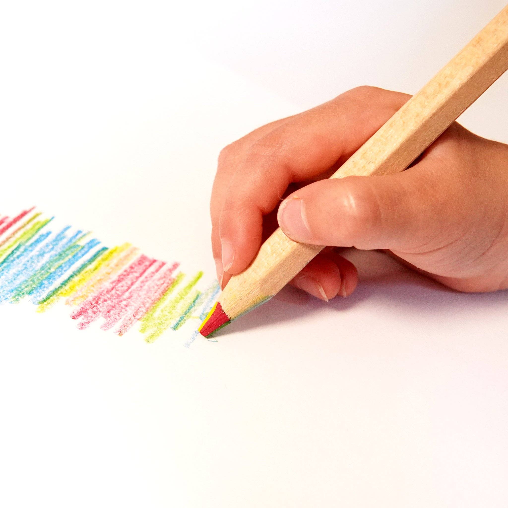 Odd Goose Stationery – wholesale Coloured pencil – The Jumbo Multicolour Colouring Pencil - Eco Friendly2