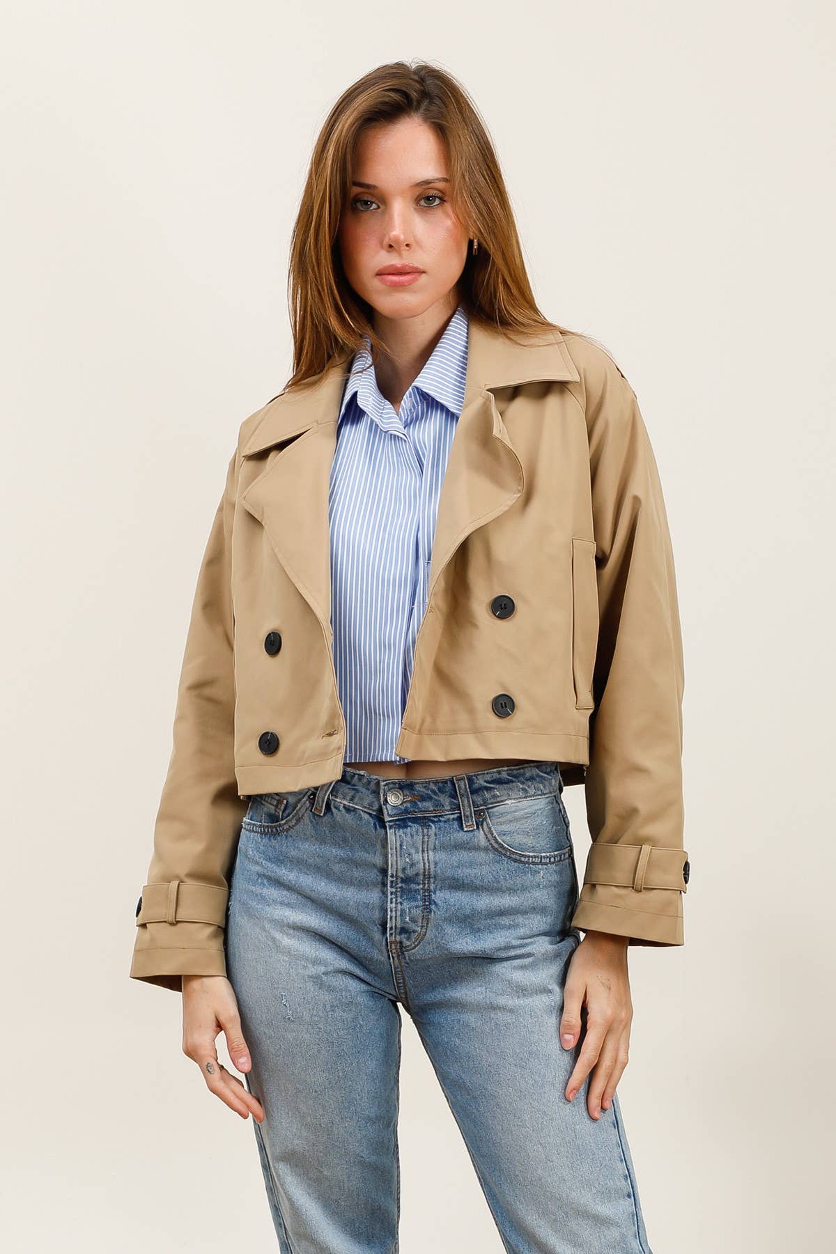 aikha - Wholesale Jacket - Women's - Solid jacket (08-3493)9