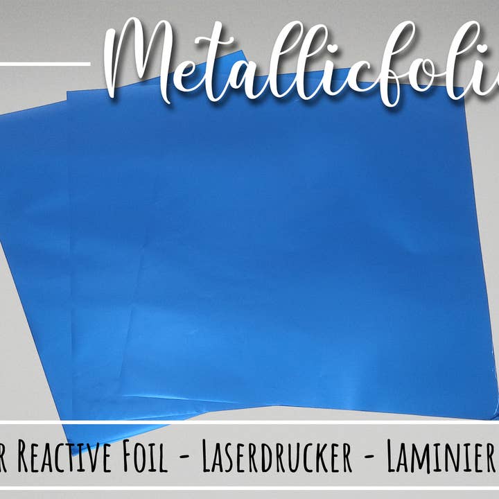 Blue - A4 Hot Stamping Foil Hot Foil Toner Reactive for wholesale by Kreativbegabt