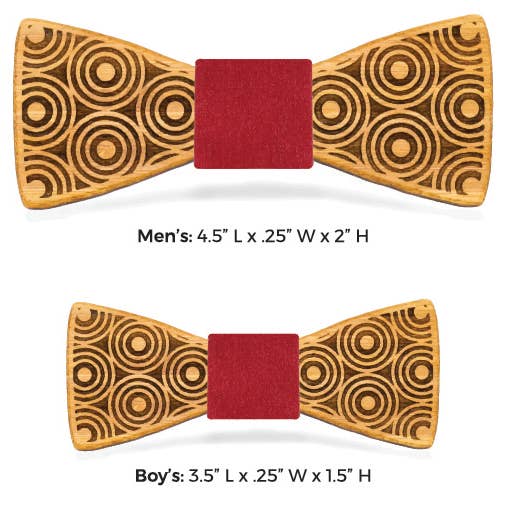 rjostudio|HANDCRAFTED - Wholesale Bow Tie - Men's - Japanese Fans - Bamboo Bow Tie