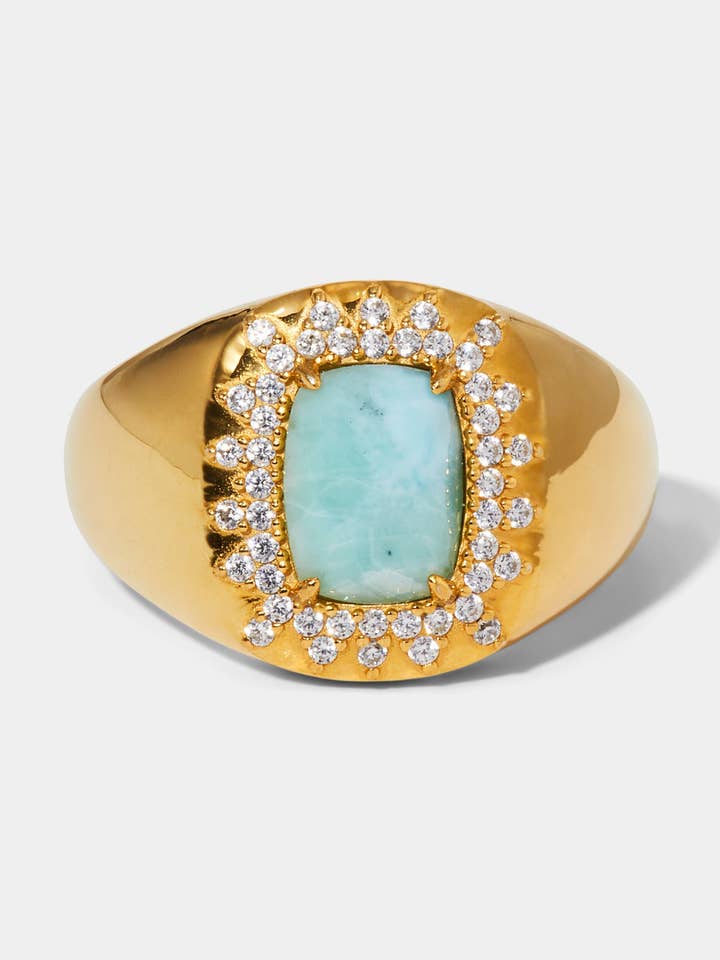 BAGUE LARIMAR CABARETE pour la vente par NADRI