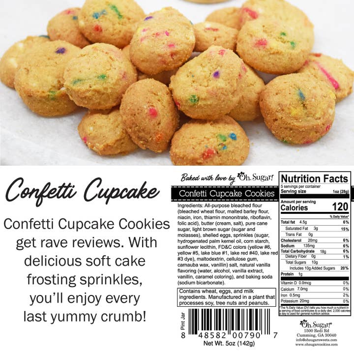 Oh, Sugar! - Wholesale Cookie - Cookies - Christmas Holiday Asst #1 - Pint Jars