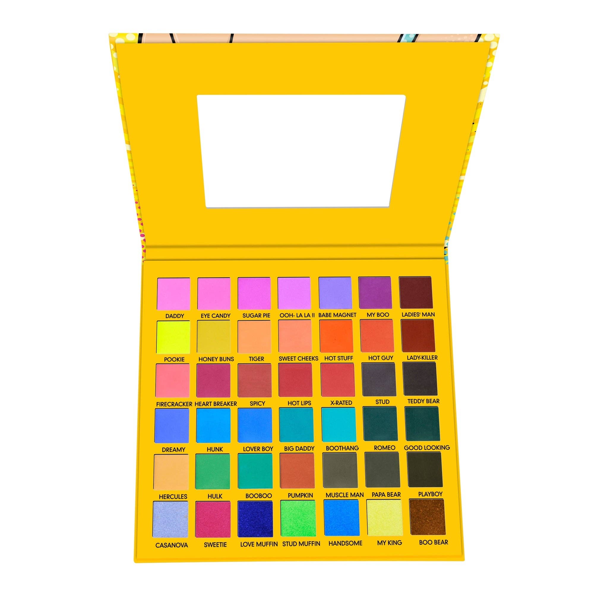 Efon International Corp. - Wholesale Eyeshadow Palette - Wow - 42 Highly Pigmented Shades Blendable Eyeshadow Palette4