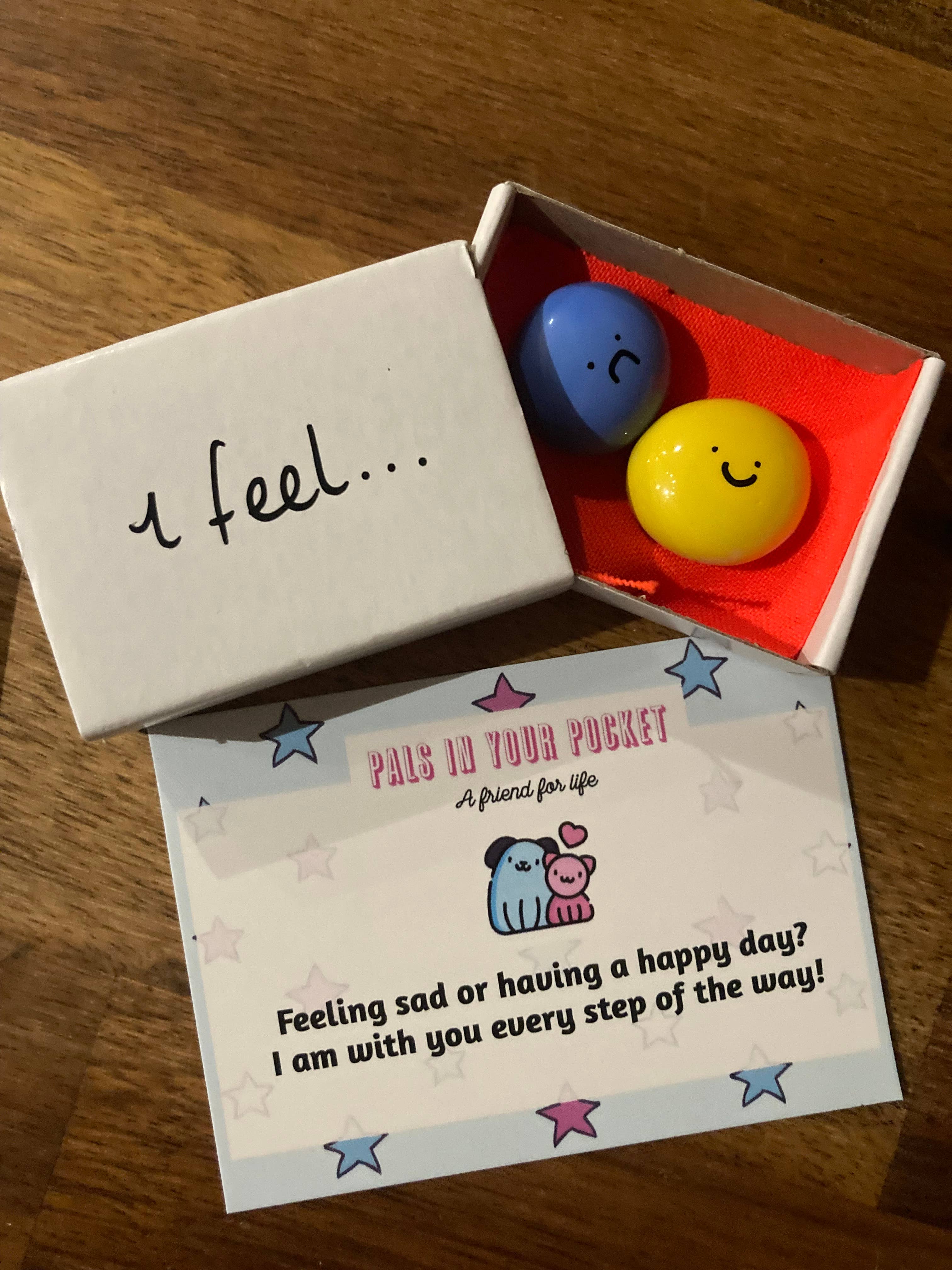 Pals in your Pocket – wholesale Keepsake coin/token – Emotion Comfort Pebbles For Mindfulness And Anxiety0