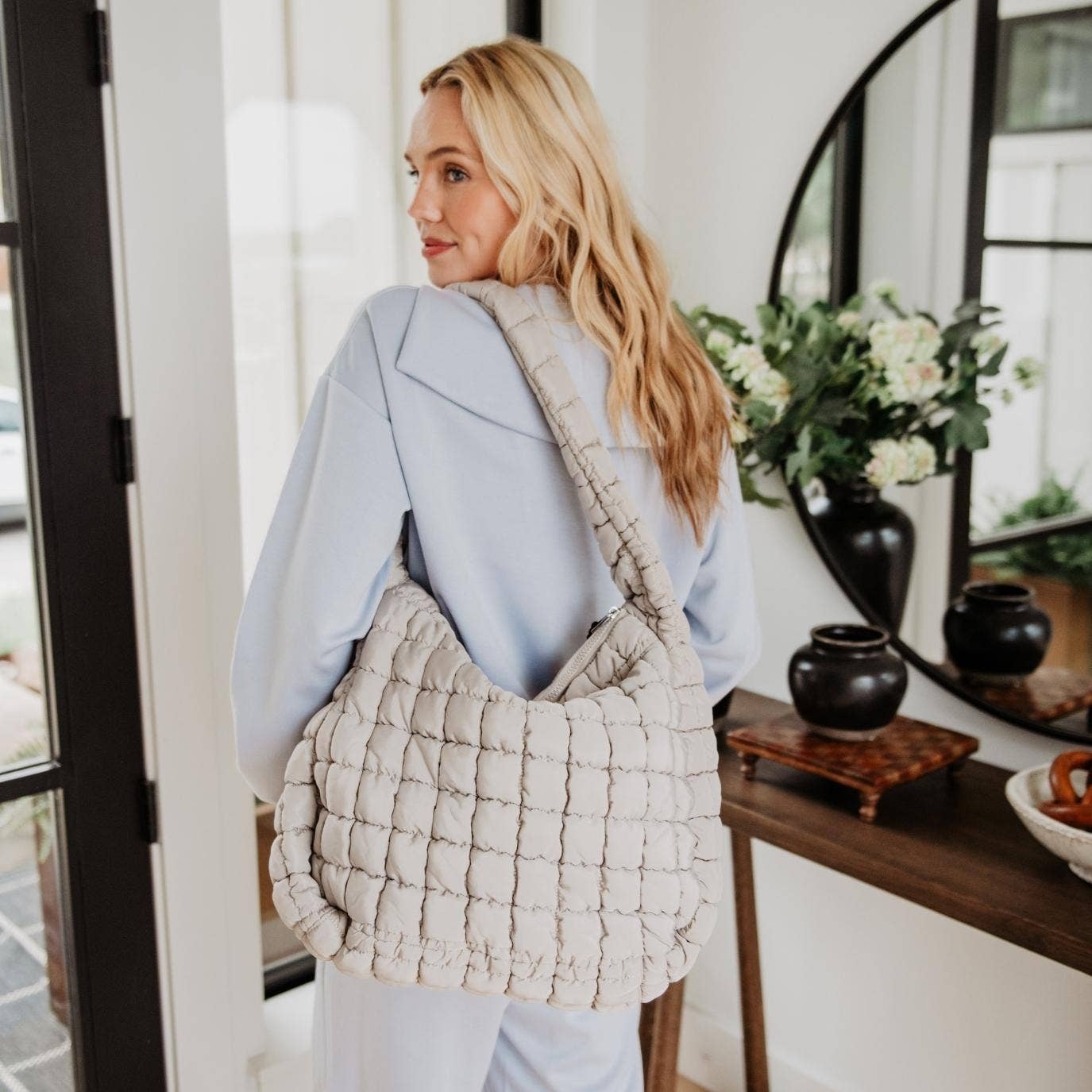 Sand Sand Engros Oversized Hobo Taske for engroshandel på Faire1