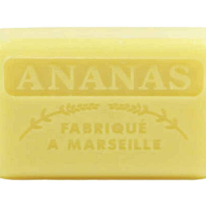 French Soap Wholesale - Wholesale Bar Soap - 125g Pineapple Wholesale French Soap