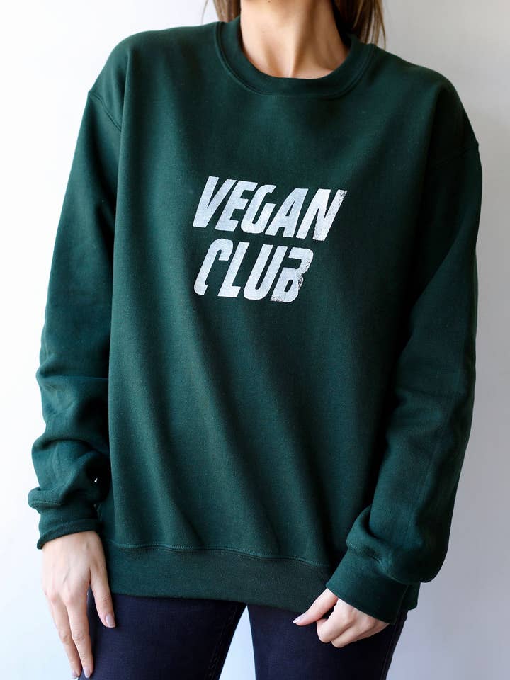 Vegan Club Unisex Sweatshirt for wholesale by Vegan Club